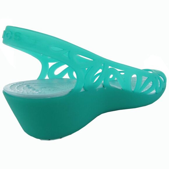 Crocs Womens 'Adrina III Mini Wedge' Sandals - Picture 3 of 3